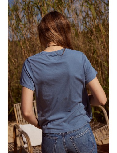 The Little Tee Vintage Cornflower