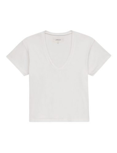 The V Neck True White