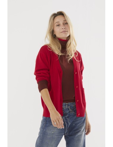 Cardigan GIANA - Strawberry