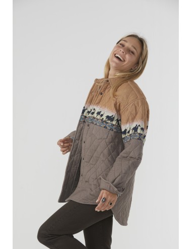 Veste-chemise quilt - Cowboy