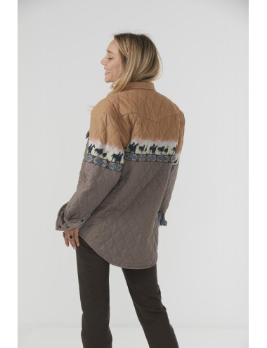 Veste-chemise quilt - Cowboy