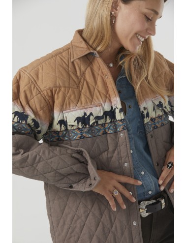 Veste-chemise quilt - Cowboy