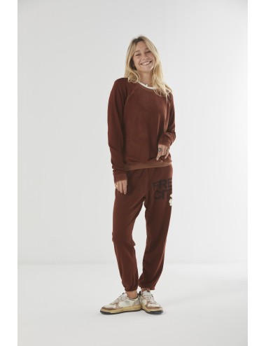 LUCKY RABBITS Sweatshirt - Rusty