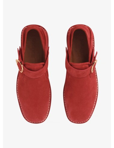 Slippers LUCCA Daim - Framboise
