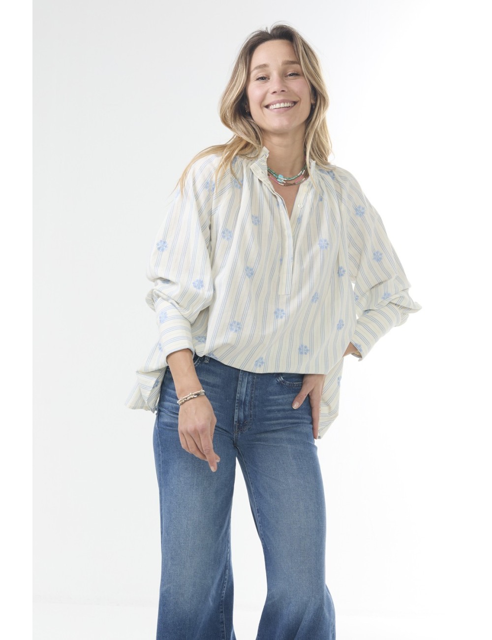 Blouse SIDY - Ciel