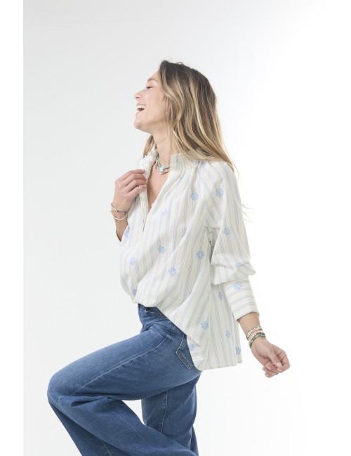 Blouse SIDY - Ciel