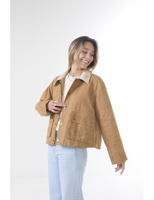 WAXED Swingy Jacket - Brown