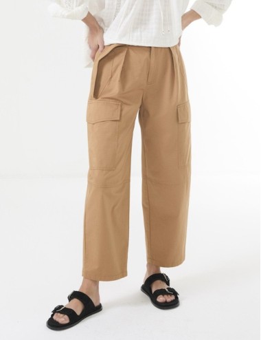 Pantalon EDAN - Camel