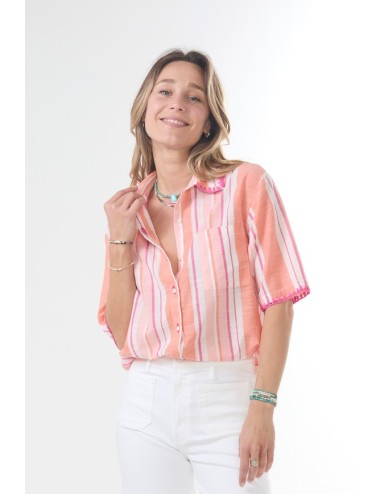 Chemise LAILA - Corail