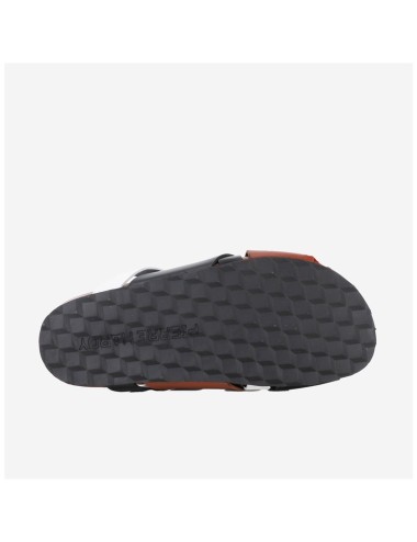 Sandales ALPHA CROSS BEACH  - Camel / Noir / Blanc