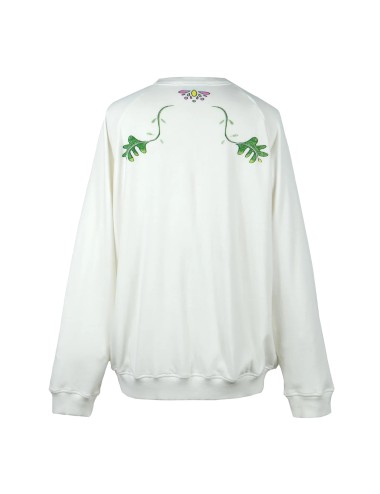 Sweat shirt HONOR MY INTUITION - Off White