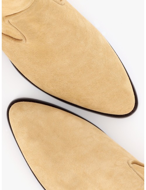 Bottines ABBEY daim - Sable