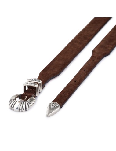 Ceinture VERSAILLES - Daim Marron