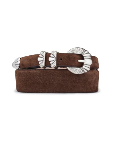 Ceinture VERSAILLES - Daim Marron