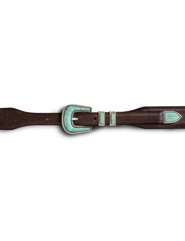 Ceinture CRAZY COLOR - Turquoise Doux